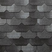 TEGOLA Střešní šindel PREMIUM LINE LIBERTY 051 2-Tone black, cena za m2